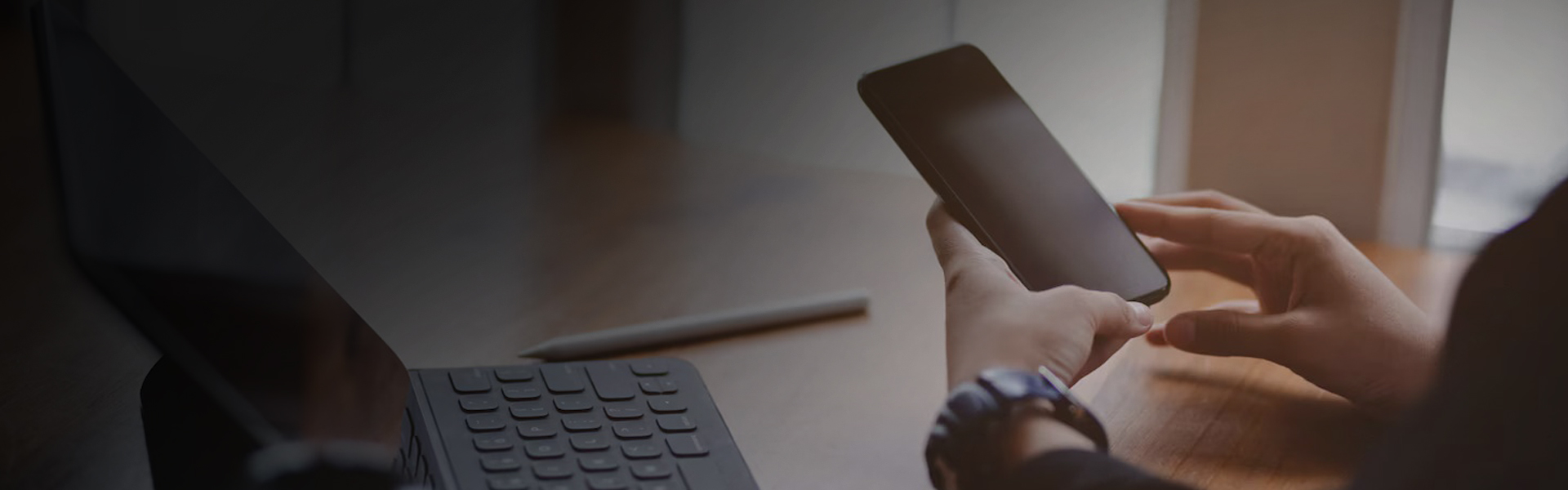 Large outdoor billboards glowing at night