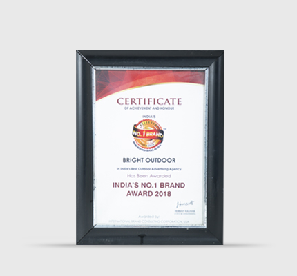 India's No.1 Brand Award 2018