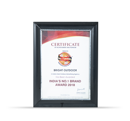 India's No.1 Brand Award 2018