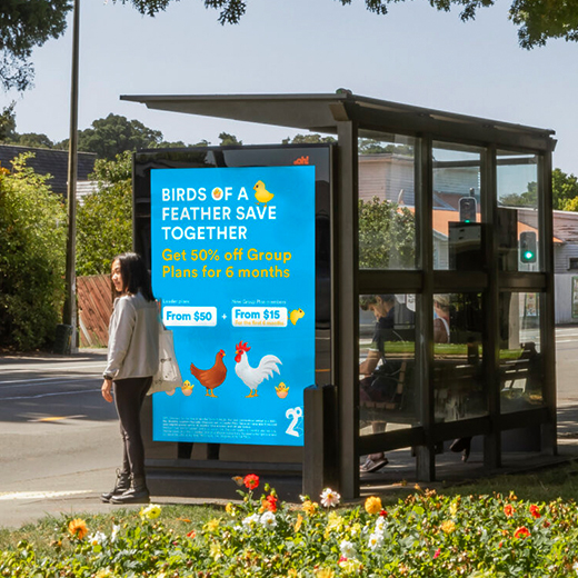 STREET FURNITURE ADS
